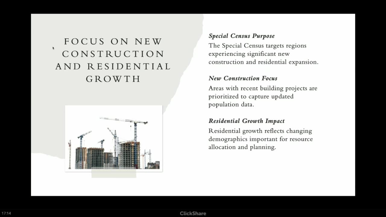 Slide: Focus on new construction and residential growth