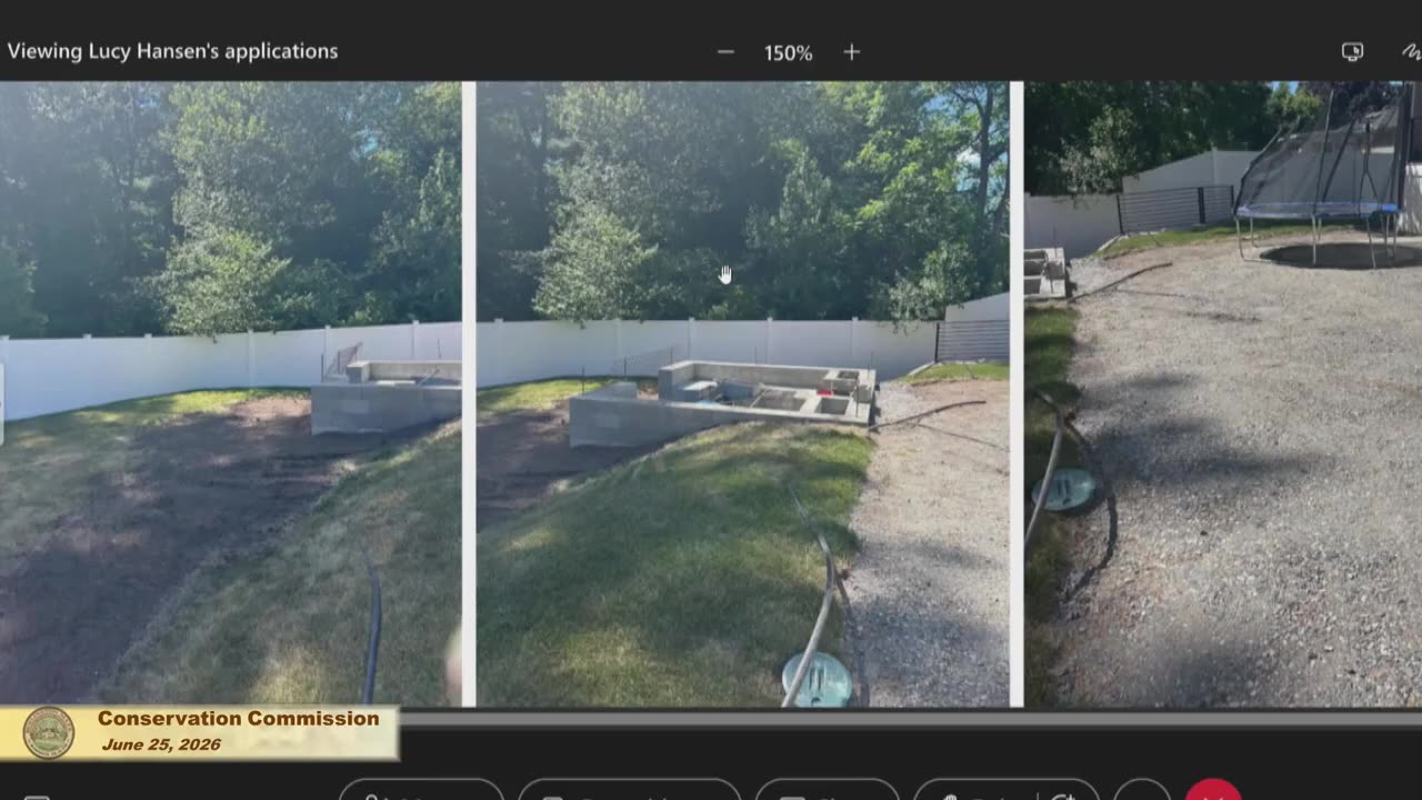 Site photos from conservation application review