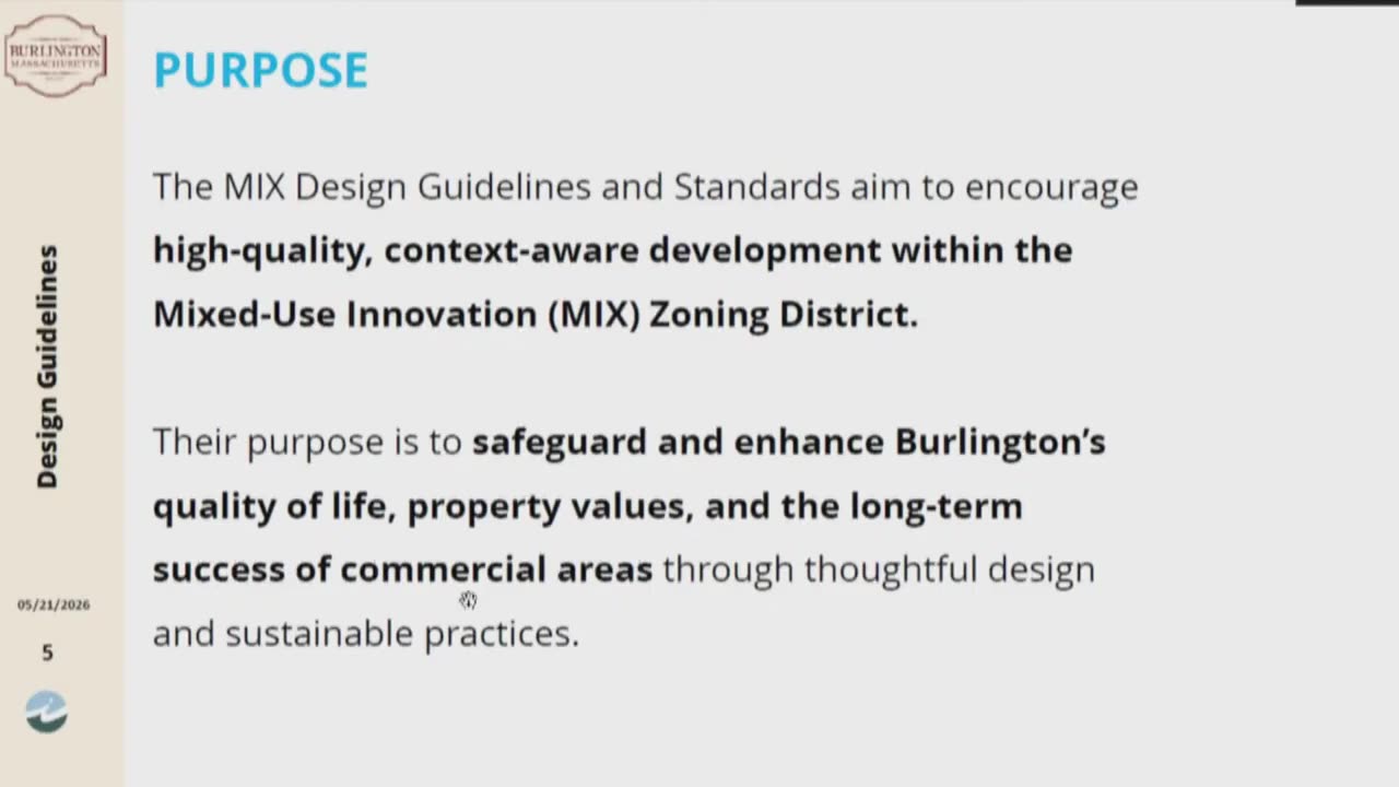 Purpose of MIX Design Guidelines and Standards