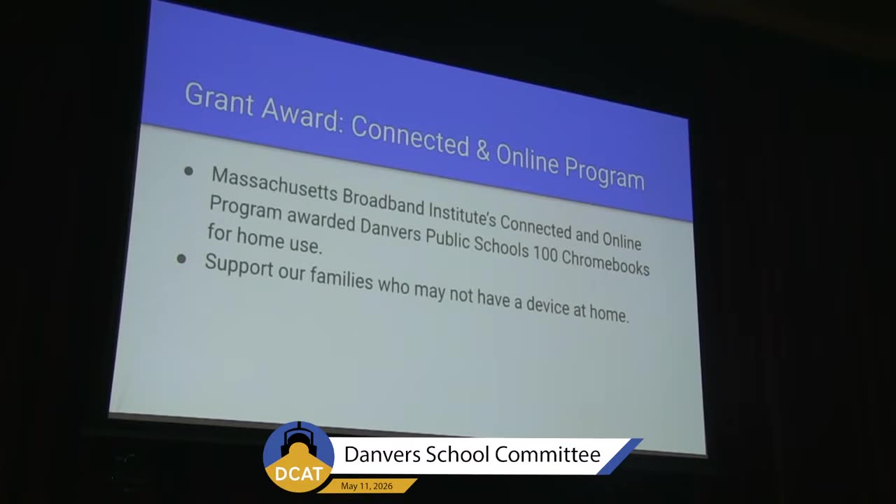 Grant award for Connected & Online Program