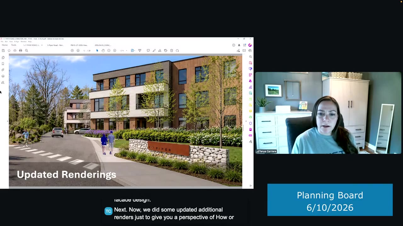 Updated building renderings - exterior view