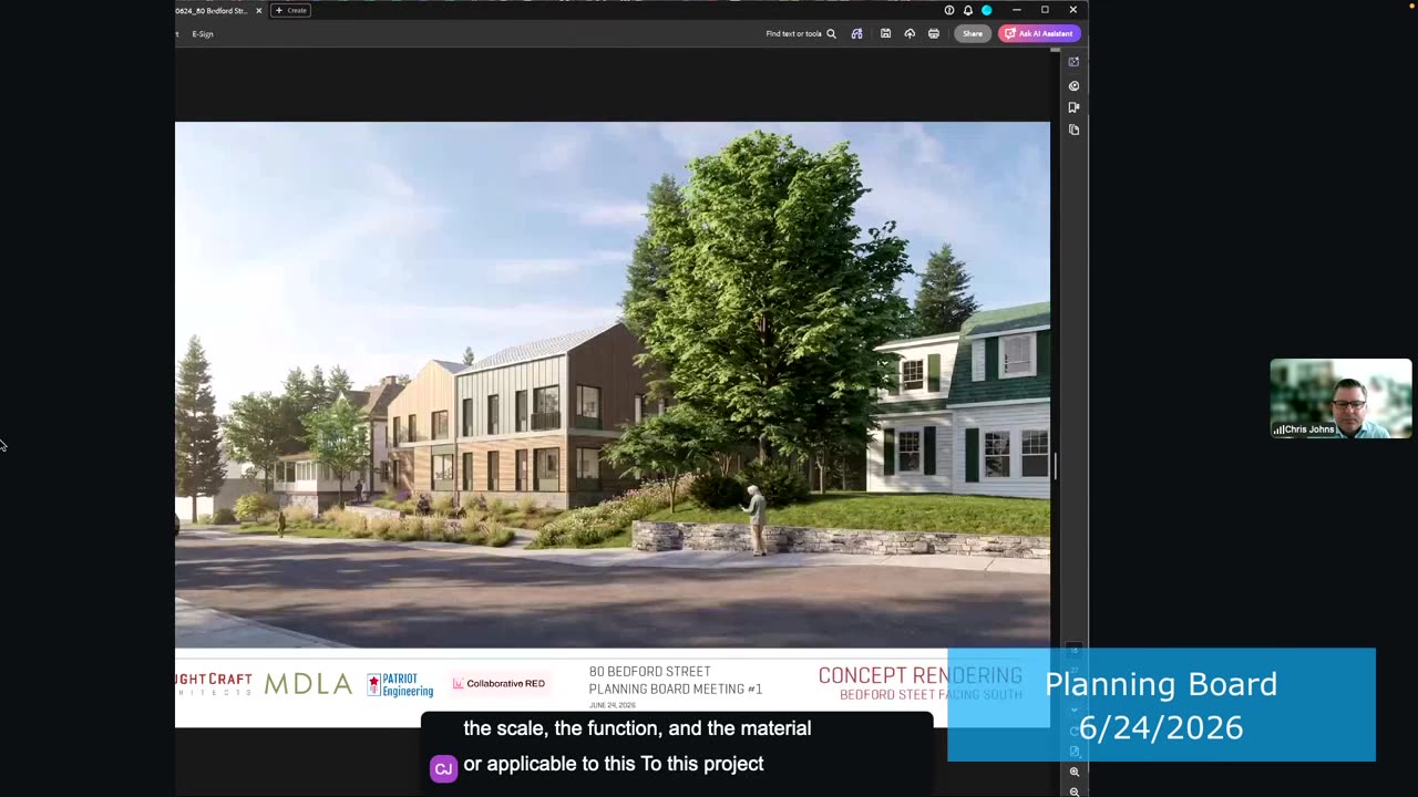 Concept rendering of 80 Bedford Street redevelopment