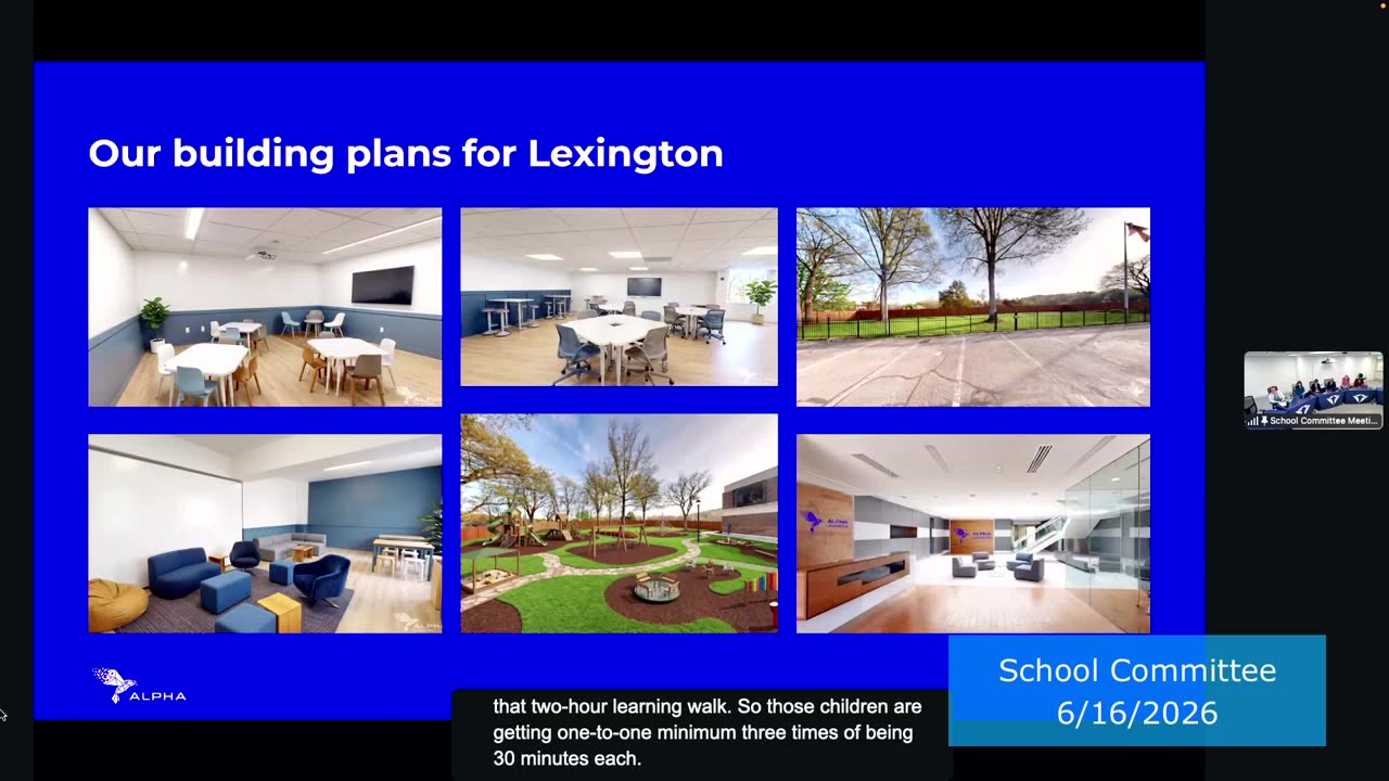 Building plans for Lexington: architectural renderings and site views