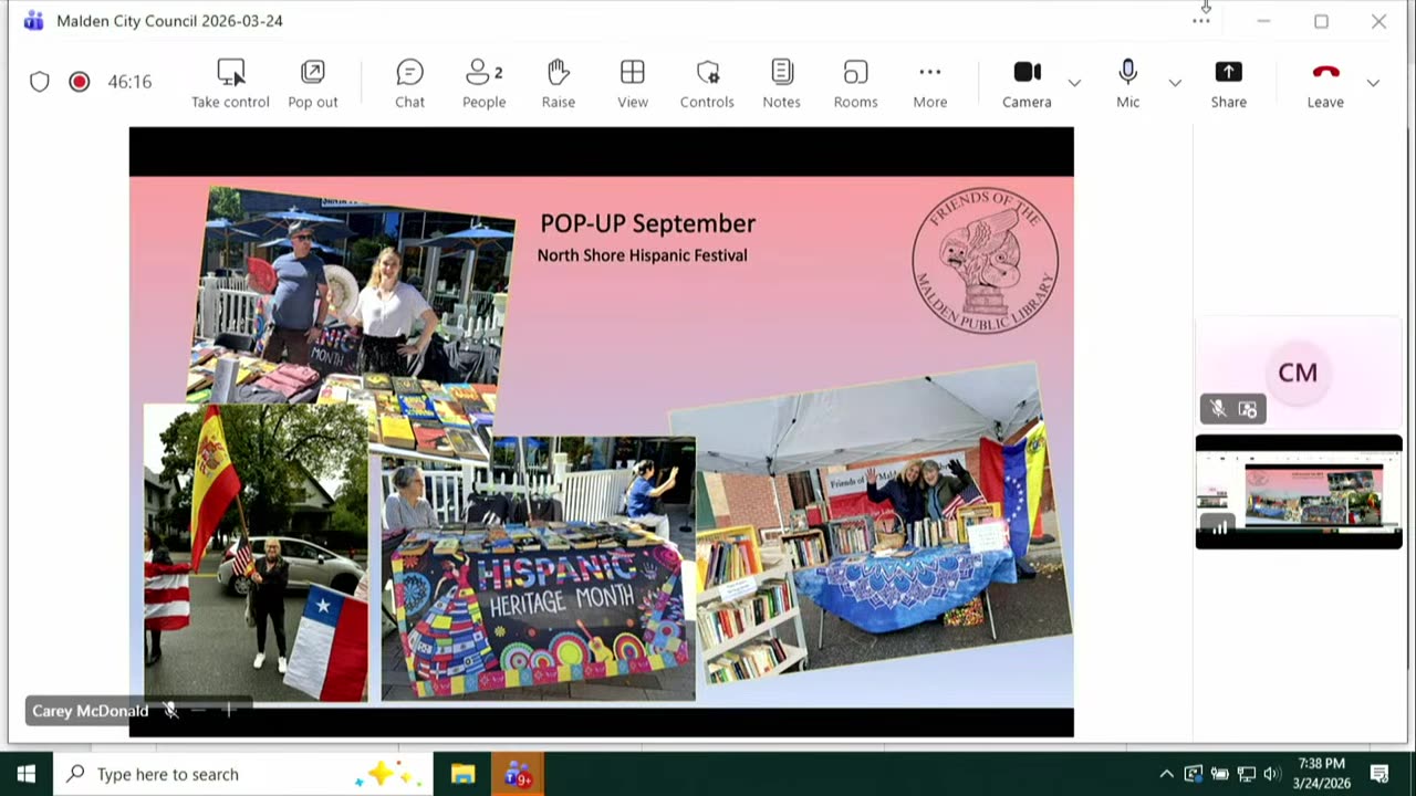 POP-UP September North Shore Hispanic Festival event slide