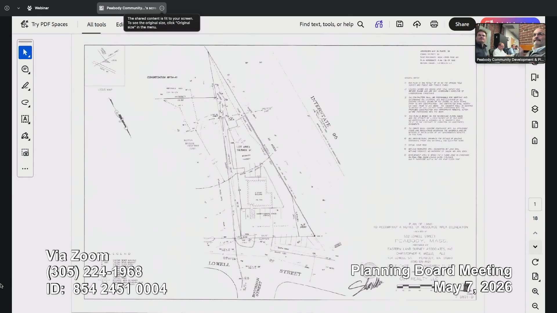 Site plan overview for 532 Lowell Street development