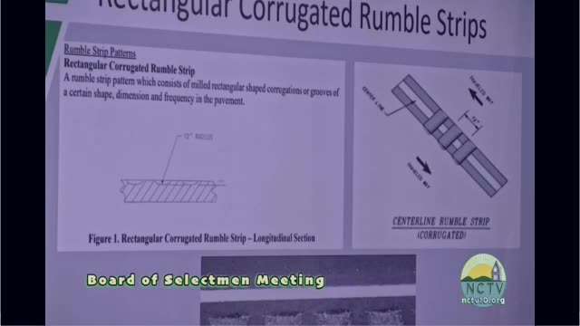 Rectangular Corrugated Rumble Strip diagrams and patterns