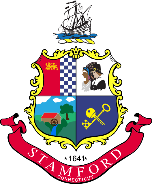 Town seal of Stamford
