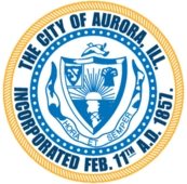 Town seal of Aurora