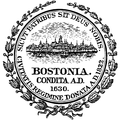 Town seal of Boston