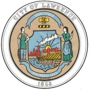 Town seal of Lawrence