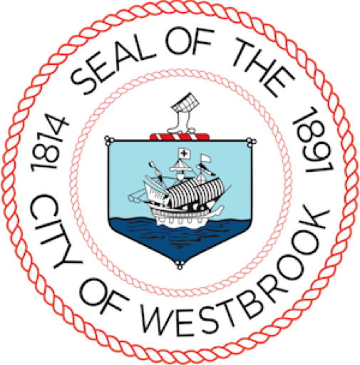 Town seal of Westbrook